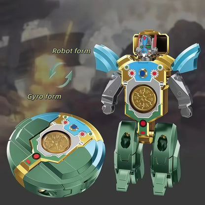 Velmoraxxa🤖🦖Transformable Finger Spinner: Mech & Dinosaur Dual Editions!