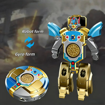 Velmoraxxa🤖🦖Transformable Finger Spinner: Mech & Dinosaur Dual Editions!